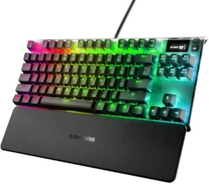 SteelSeries Apex Pro TKL Mechanische Gaming Tastatur OLED US QWERTY Kompakt - Bild 1 von 8
