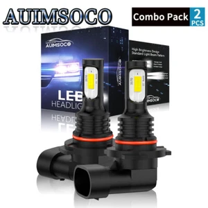 HB3/9005 LED Headlight Bulbs Cool White 10000K High Power Lamps 12000LM 2x 60W - Picture 1 of 10