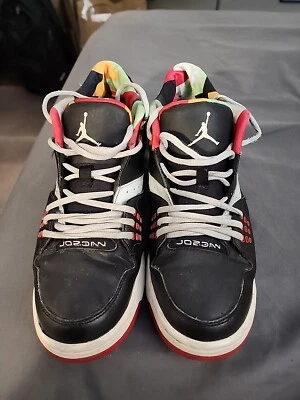 Zapatillas Air Jordan Flight 23 Para Hombre 10.5 Negro Blanco Gris MST Rojo 317820-015 Foto 1 de 4