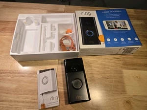 Ring Video Doorbell 2nd Gen With Manual - Picture 1 of 6