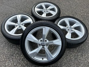 4 ORIGINAL 17" ALU WINTERRÄDER AUDI A1 S1 GB 82A601025G 215/45R17 91W HANKOOK - Bild 1 von 11