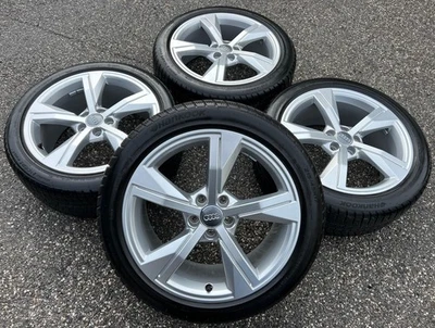 4 ORIGINAL 17" ALU WINTERRÄDER AUDI A1 S1 GB 82A601025G 215/45R17 91W HANKOOK - Bild 1 von 4