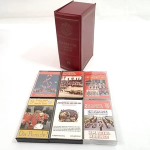 Military Bands Bundle of 6x Cassettes & Case. Coldstream Guards RAF Grenadier - Bild 1 von 8