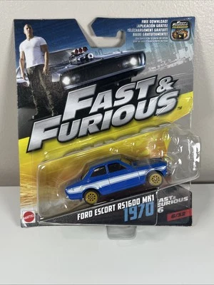 2016 Hot Wheels 1970 Ford Escort Fast & Furious F6 - Image 1 of 3