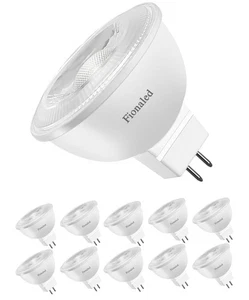 Dimmable MR16 Bulbs, 50W Halogen , 5000K Bright Daylight White, GU5.3 Bipin B... - Picture 1 of 8