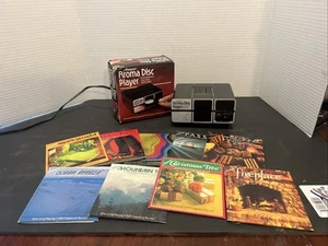 Vintage Aromance Aroma Disc Player Fragrance Record Diffuser Plus 10 Disc 2 New - Picture 1 of 17