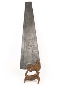 Vintage antike Simonds 26" Handsäge 9 tpi Feder Schnitt Klinge Made in USA - Bild 1 von 10