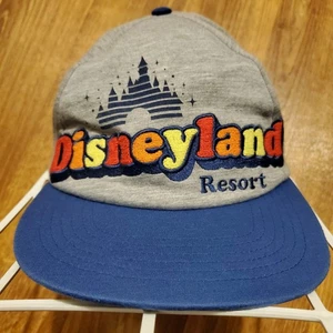 Disney Hat Cap Snapback Adult Gray Disneyland Resort Embroidered Logo - Picture 1 of 7