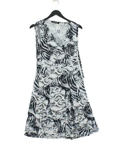 Betty Barclay Women's Midi Dress UK 10 Multi Viscose with Elastane A-Line - Picture 1 of 5