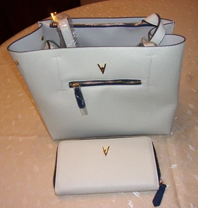 Vanessa Williams Geldbörse und Portemonnaie Set - Creme/Weiß - Neu! - Bild 1 von 12