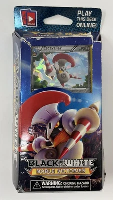 Mazo temático Pokemon Noble Victories Furious Knights (Escavalier) - Sellado de fábrica Foto 1 de 4