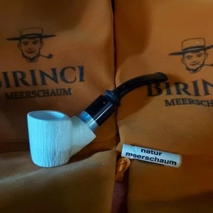 Kleine Starter Meerschaum Pfeife für 9mm Filter Meerschaumpfeife pipe - Bild 1 von 10