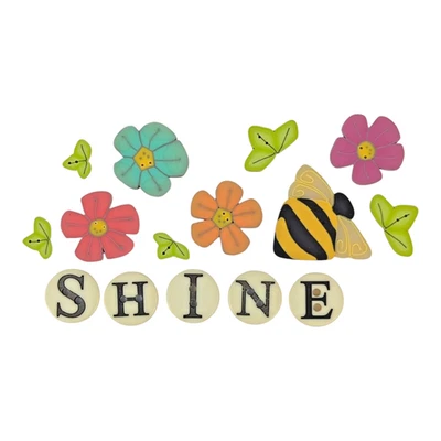 JABC Button Lover's Club Shine Box | Floral Inspired by Corey Yoder Sunnyside Up - Image 1 of 4