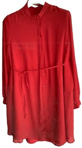 „H &M“ Kleid rot, Gr M, neuwertig - Bild 1 von 4