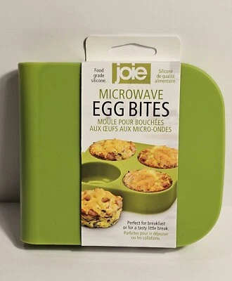 Joie Microwave Egg Bites Maker Food Grade Silicone 4 Bites in Minutes - NEW! - Image 1 of 3