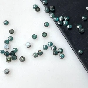 2,50 mm, 10 pezzi diamanti cabochon taglio rosa tondo blu naturale in mischia... - Picture 1 of 6