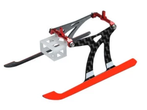 Aluminium/Carbon Fibre Landing Gear (RED) - BLADE NANO CPX/S/S2 (MH-NAS2106) - Picture 1 of 2