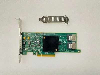 LSI OEM 9207-8i 6Gbs SAS PCI-E 3.0 HBA IT Mode For ZFS FreeNAS unRAID US - Photo 1/4