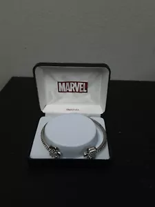 Marvel Thor Hammer with Rhinestones Stainless Steel Bracelet - Picture 1 of 2