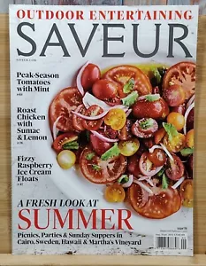 Saveur Magazin #176 AUG/SEPT 2015 Ein frischer Blick auf den Sommer Outdoor Unterhaltung - Bild 1 von 21