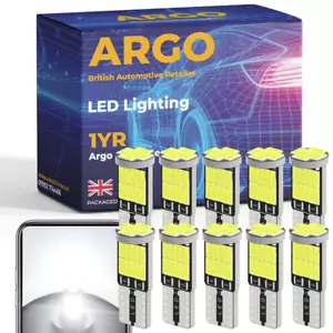 10x 501 T10 Led Bulbs Side Light Error Free Canbus 26 Smd W5W Xenon Bright White - Picture 1 of 14