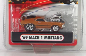 Muscle Machines 2006 Release 1969 Ford 69 Mustang Mach 1 Red Line Tires 1:64 - Picture 1 of 6