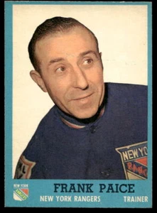 1962-63 Topps #61 Frank Paice New York Rangers Sin precio base como nuevo - Imagen 1 de 2