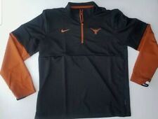 Nike Texas Longhorns On Field Dri Fit Black Orange Long Sleeve CQ5715 010 Men M