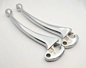 Vespa Clutch & Brake Lever Chrome Polish Px, Lml - Picture 1 of 1