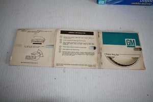 Pkg of 8 Sets - GM 328536 0.643 PISTON RING SET NOS - Picture 1 of 3