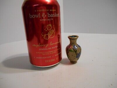 Old Antique Japanese Chinese Miniature Cloisonne Vase Flower  Asian 2  • 29.95£