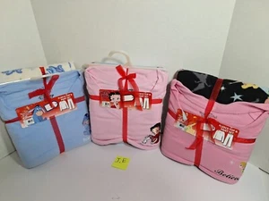 3 Set 3xl Eeyore, Tinkerbell, Betty Boop Fleece Pyjama Set - Bild 1 von 8