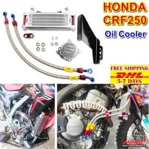 C4 RADIATOR OIL COOLER MORIN ENGINE MOUNTING KIT For HONDA Crf250 L M Rally - Picture 1 of 8