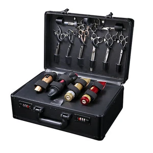 Barber Carrying Case Large Barber Beauty Salon Tool Kits Storage Portable  - Picture 1 of 24