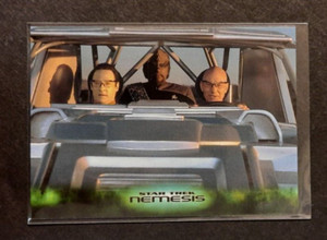 STAR TREK Nemesis Trading Cards Promo Card #P1 Rittenhouse 2002