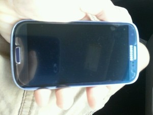 Samsung Galaxy S3 S III 16GB Cricket 4G LTE Pebble Blue Clean ESN R530
