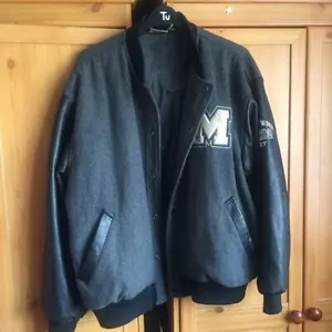 100% authentic vintage disney world mickey mouse varsity/bomber - Picture 1 of 4