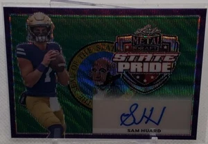 2022 Leaf Metal Draft Green State Pride Sam Huard Green Mojo Auto 14/20 - Bild 1 von 2