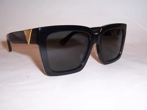 NUEVAS GAFAS DE SOL BOTTEGA VENETA BV 1198SA 001 NEGRO/GRIS 55mm AUTÉNTICAS 1198 - Imagen 1 de 8