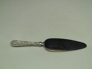 S. Kirk & Son REPOUSSE Sterling Silver with Stainless Pie/Cake Server 10 1/8" - Picture 1 of 4