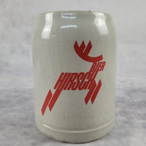 alter Bierkrug Hirsch Bier Privat-Brauerei Wurmlingen 0,5 Liter Steingut - Bild 1 von 6