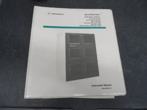 MANUAL DE INSTRUCCIONES ESTACIÓN BASE DE DATOS MOTOROLA QUANTAR - Imagen 1 de 3