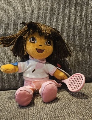 Juguete de peluche TY Beanie Baby DORA the Explorer (versión tenis Dora Del Tenis) Ty Foto 1 de 4