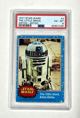 1977 Star Wars The Little Droid Artoo - Detoo #3 PSA  6, Combine - Image 1 of 2