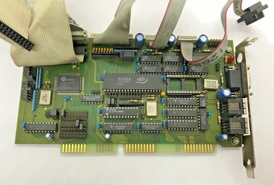 STARTECH SUPER-10 V.02 16 Byte  ISA  NETZWERKKARTE mit KABEL #GK11802 - Image 1 of 4