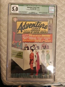 Adventure Comics #346 CGC 5.0 Jim Shooter Stories Begin 1ST APPEARANCES - Picture 1 of 1