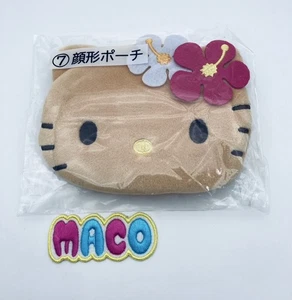 Hello Kitty Sun Tanned Face Pouch Kuji 2025 Sanrio New Japan - Picture 1 of 2