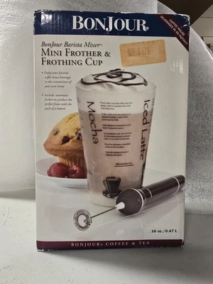 BonJour Mini Frother & Frothing Cup - Image 1 of 2