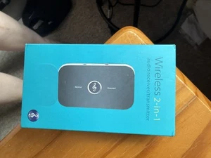 Wireless 2-in-1 New In The Box Audio Receiver And Transmitter - Picture 1 of 7