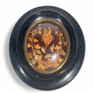Reliquaire Ancien 3 Reliques Saint François Chantal Marie Reliquary XIXe 19th - Picture 1 of 8